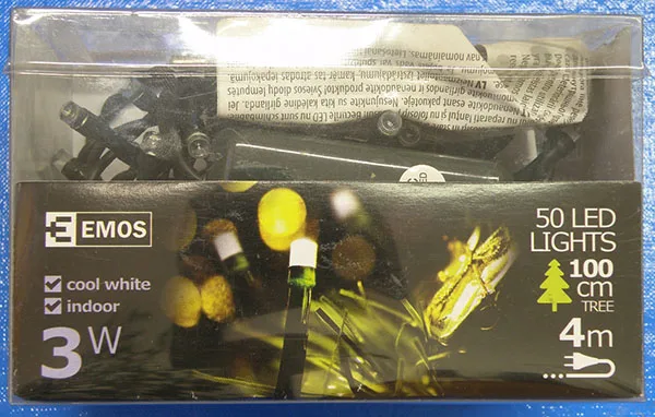 Catena di illuminazione «50 LED LIGHTS / Christmas LED Lights» — foto 2 dell'alert A12/01413/21
