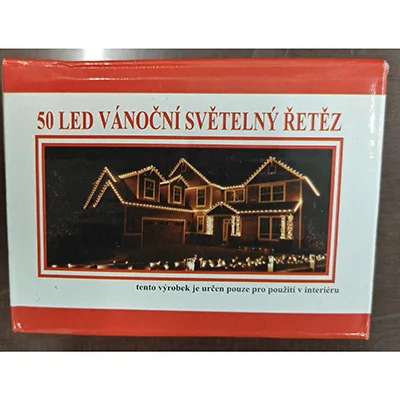 Catena di illuminazione «50 LED vánoční světelné řetěz» — foto 1 dell'alert A12/02813/24