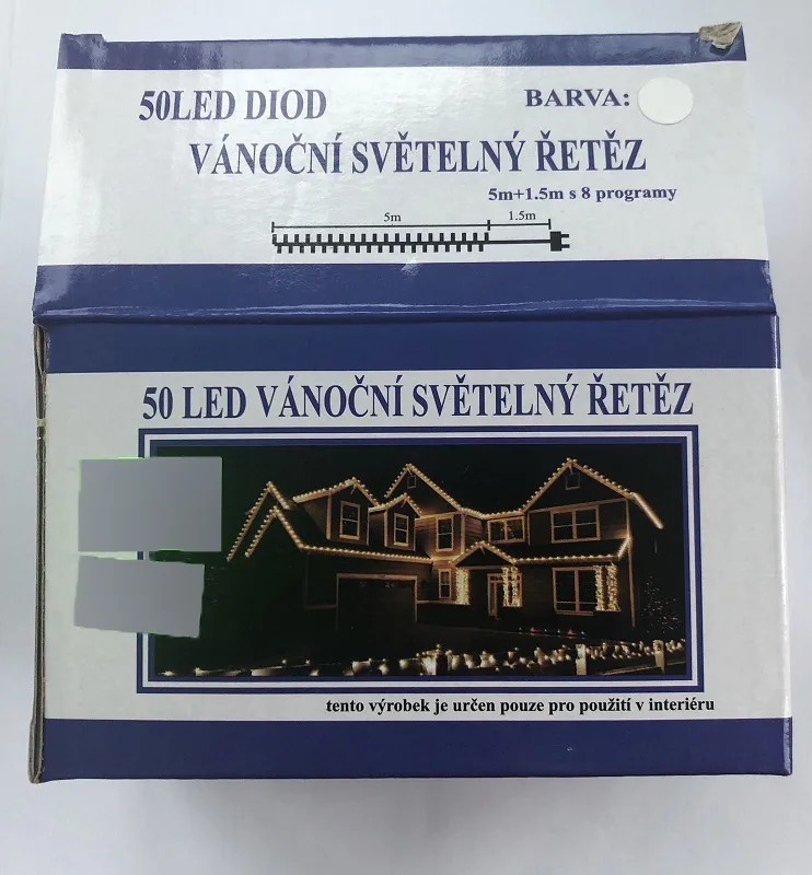 Catena di illuminazione «50 LED VANOCNI SVETELNY RETEZ»