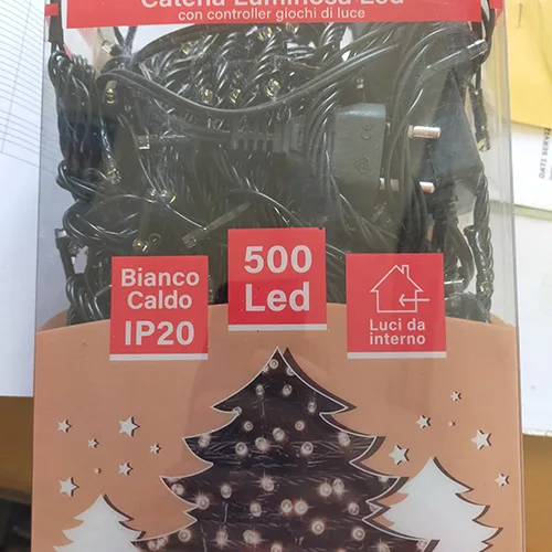 Catena di illuminazione «500 Led» — foto 5 dell'alert SR/01240/25
