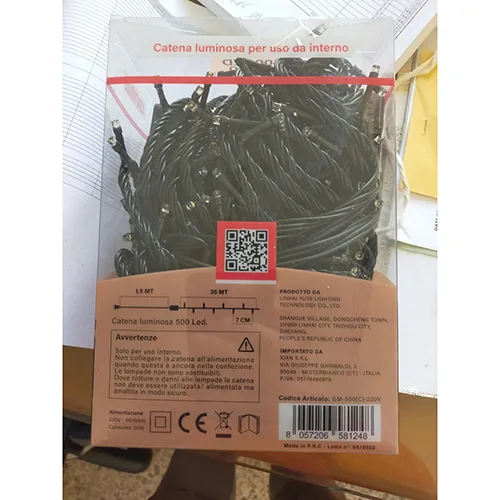 Catena di illuminazione «500 Led» — foto 6 dell'alert SR/01240/25