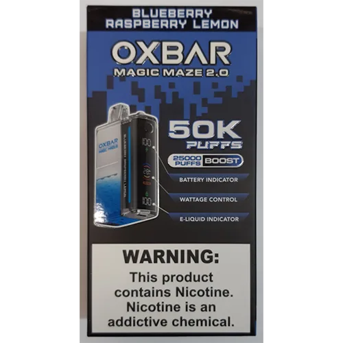 Sigaretta elettronica monouso «50K puffs (25000 puffs boost), Blueberry Raspberry Lemon» — foto 3 dell'alert SR/00450/26