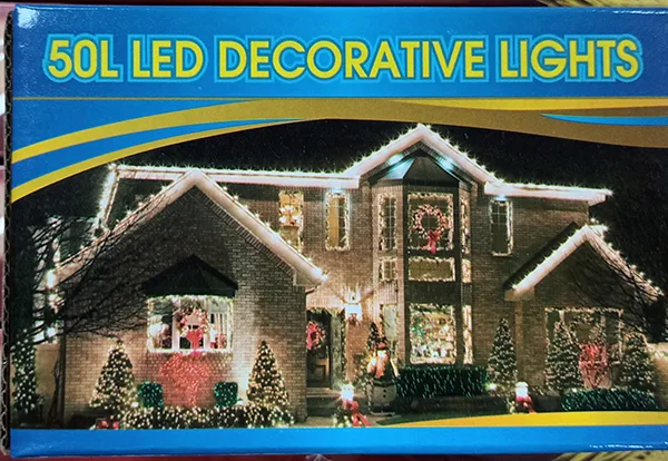 Catena di illuminazione «50L LED DECORATIVE LIGHTS» — foto 5 dell'alert A12/01294/23