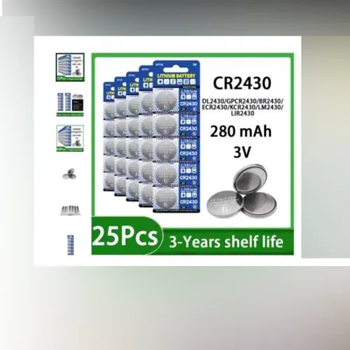 Batterie a bottone «5PCS - 3V - Lithium Battery - Made in China» — foto 1 dell'alert SR/04521/25