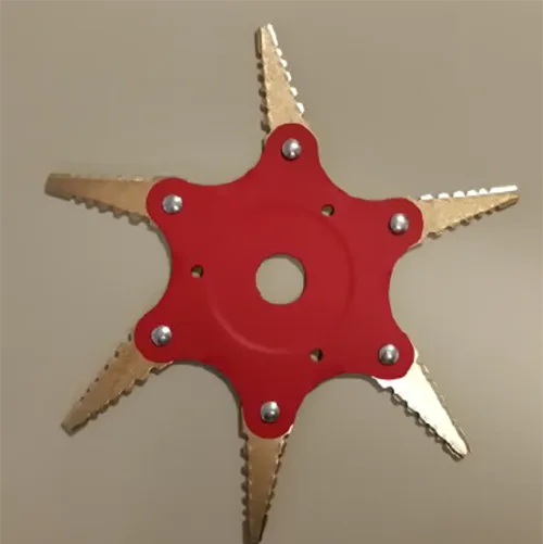Attacco di taglio a falda per spazzole «6 Blades Grass Cutter Trimmer Head» — foto 2 dell'alert A12/01427/20