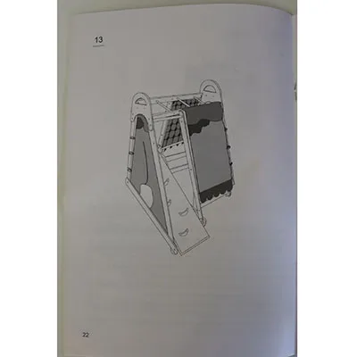 Torre rampicante con scivolo «6 in 1 Multifunktionales Klettergerüst, mit Rutsche, Kletternetz, Kletterfelsen» (GOPLUS)