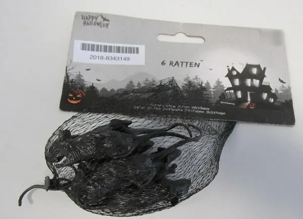 Giocattolo di plastica «6 Ratten» (Tedi)