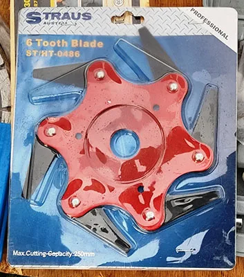 Attacco per frese a spazzole «6 Tooth Blade» — foto 2 dell'alert A12/02478/23
