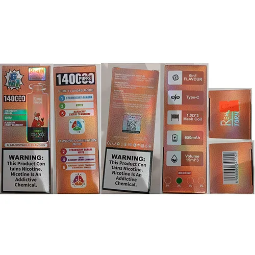 Sigaretta elettronica monouso «6in1 140000 PUFFS 2% NICOTINE» — foto 5 dell'alert SR/02647/26