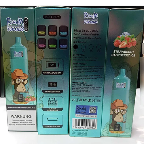 Sigaretta elettronica monouso «7500» (RENdM TORANDO)