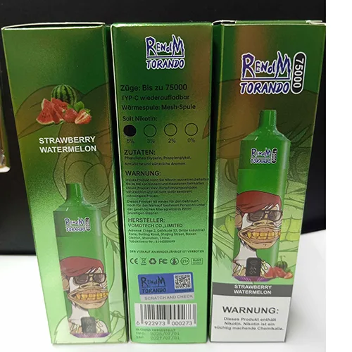Sigaretta elettronica monouso «7500 - STRAWBERRY WATERMELON» — foto 2 dell'alert SR/03690/25
