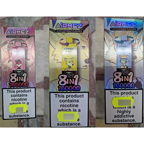 Sigaretta elettronica monouso «8 ADJUSTABLE FLAVORS, 8in1, 160000 puffs» (AiRMEZ)