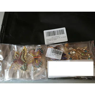 Set di spille «8 Pcs Brosche für Damen Kristall Brosche Abzeichen Strass Tier Broschen für Kleidung Hem…» — foto 2 dell'alert A12/03185/24