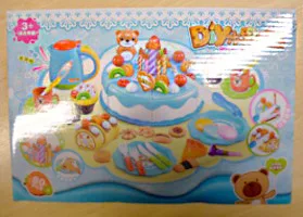 Set di giochi da cucina «80pcs Cutting Cake Food Toys Kids Kitchen Pretend Play Toy Kid Birthday Gift» — foto 2 dell'alert A12/00390/20