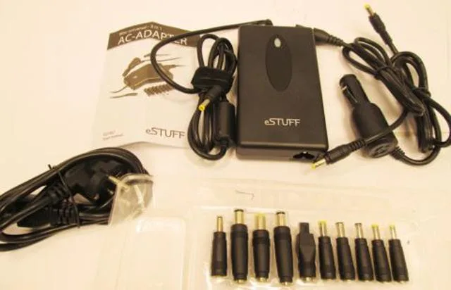 Adattatore universale AC «90W universal -3 in 1 AC-adapter» (Estuff)
