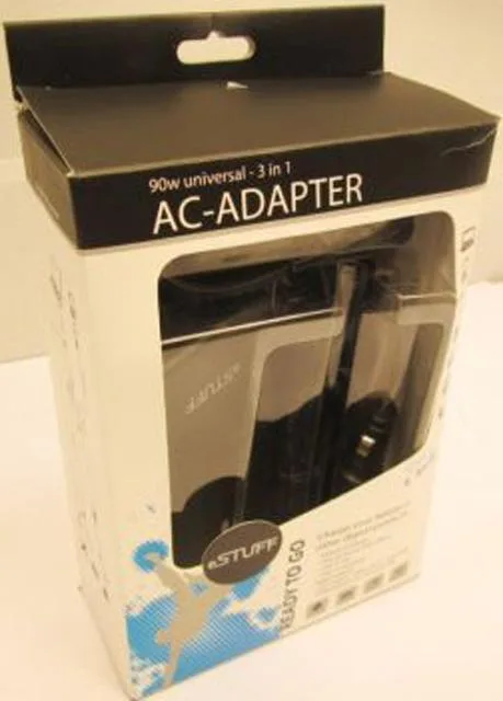 Adattatore universale AC «90W universal -3 in 1 AC-adapter» — foto 2 dell'alert A12/1411/13