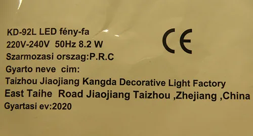 Catena di illuminazione «92L LED fény-fa»