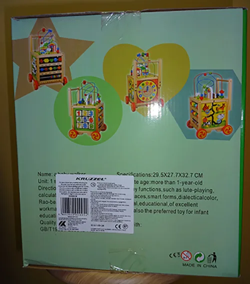 Centro attività giocattolo con ruote «A BABY WALKER» — foto 2 dell'alert A12/01825/20