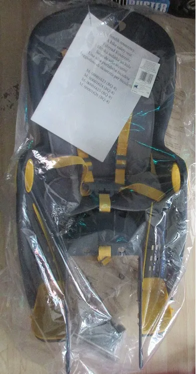 Seggiolino bici per bambini «A bike safety seat graphite» (BQ)