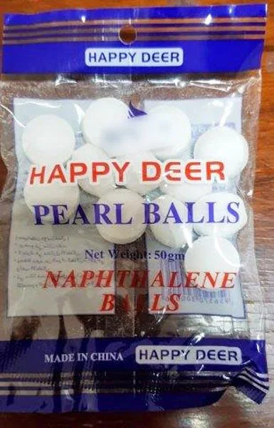 Naftalene «a) Pearl Balls ; b) Unknown» — foto 1 dell'alert A12/1405/19