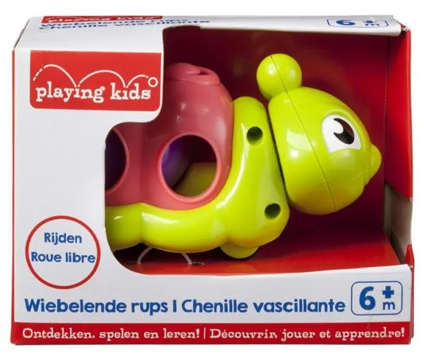 Giocattolo di plastica «a) Wiebelslak (wobbly snail); b) Wiebelende rups (wobbly caterpiller)» — foto 2 dell'alert A12/0643/17