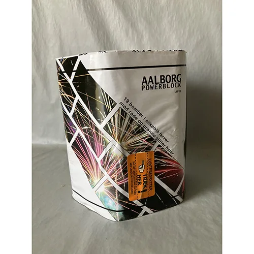 Fuochi d'artificio «Aalborg Powerblock» (AFAC-Aalborg Fyrværkerifabrik)