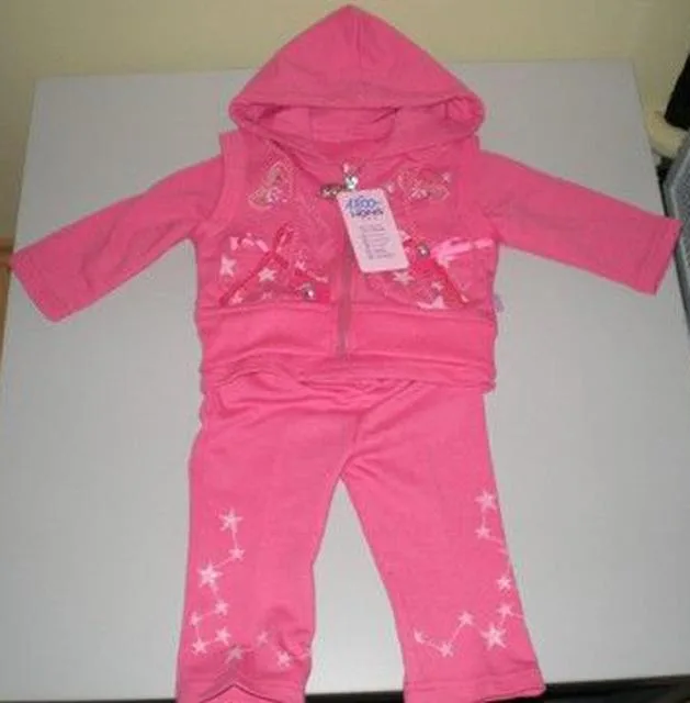 Abbigliamento per bambini (pantaloni, felpa e gilet) (HONG)