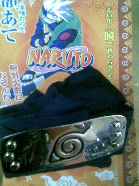 Abito carnevalesco – Cappello e fascia – Naruto — foto 2 dell'alert 1134/09