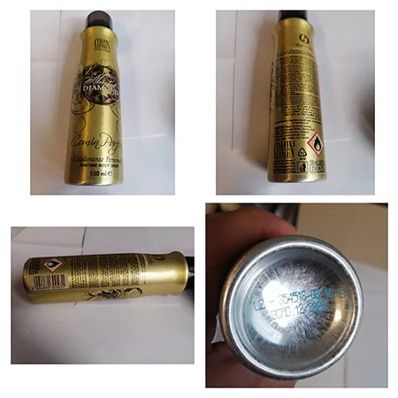 Spruzzo di deodorante «ABSOLUT DIAMOND» (Comin parfum)