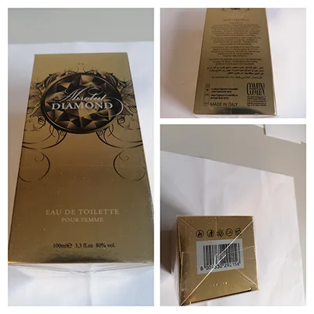 Eau de toilette «ABSOLUT DIAMOND» (Comin parfum)