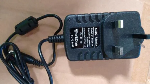 Alimentazione elettrica «AC/DC Adaptor» — foto 1 dell'alert A12/1429/17