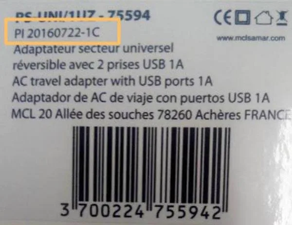 Adattatore della spina di viaggio «AC Travel Adapter with USB Ports» — foto 2 dell'alert A12/0999/17