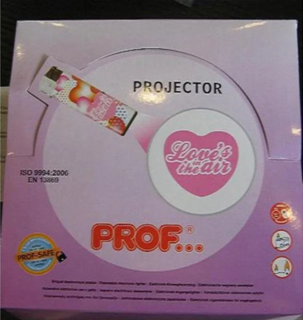 Accendini novità – Proiettore L'amore è nell'aria CR — foto 2 dell'alert 1107/09