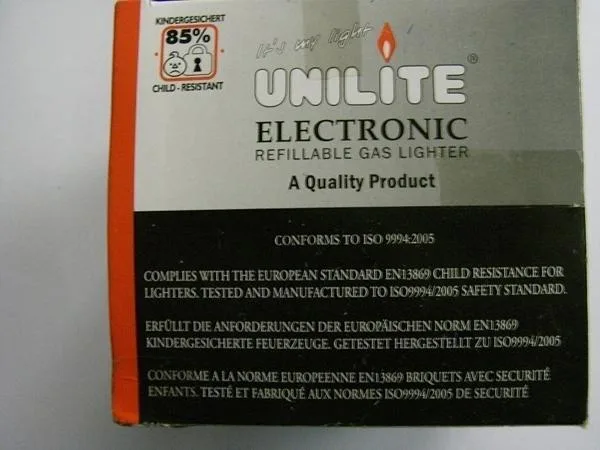 Accendino elettronico con penna a sfera (UNILITE)