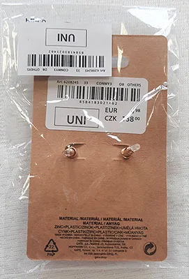 Orecchini «Accessories Fischerfield» — foto 3 dell'alert A12/01540/22