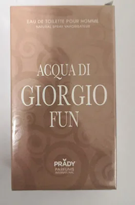 Eau de toilette «Acqua di Giorgio Fun» (Prady Parfums)