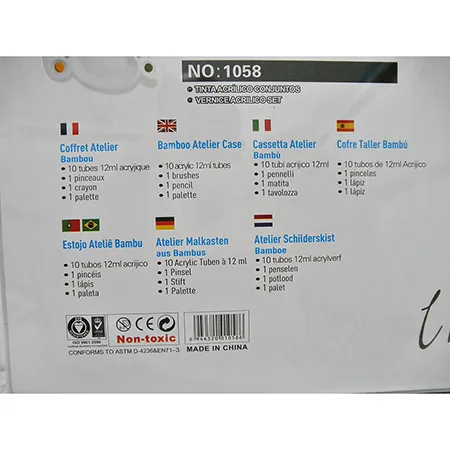 Set di vernici acriliche «Acrylic colours» — foto 3 dell'alert A12/00181/24