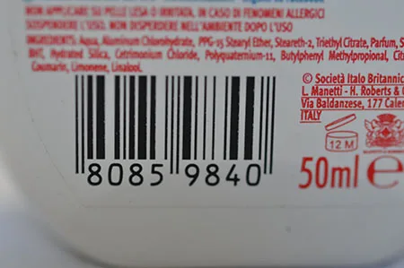 Deodorante roll-on «Active» (BOROTALCO)