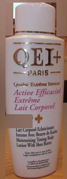 Prodotto per l'alleggerimento della pelle «Active Efficacité Extrême Lait Corporel» — foto 1 dell'alert A12/0229/16