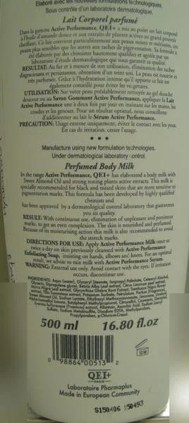 Prodotto schiarinte per la pelle «Active Performance Multi-action - Moisturising toning body milk» — foto 2 dell'alert A12/1436/15