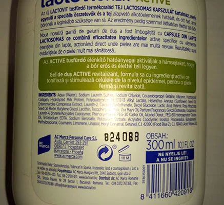 Gel doccia «Active revitalizing 3 in 1 shower gel» — foto 2 dell'alert A12/02987/23