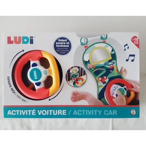 Tappetino di gioco di attività «Activity car» („LUDI®“)