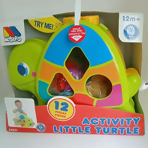 Giocattolo di attività «Activity little turtle»