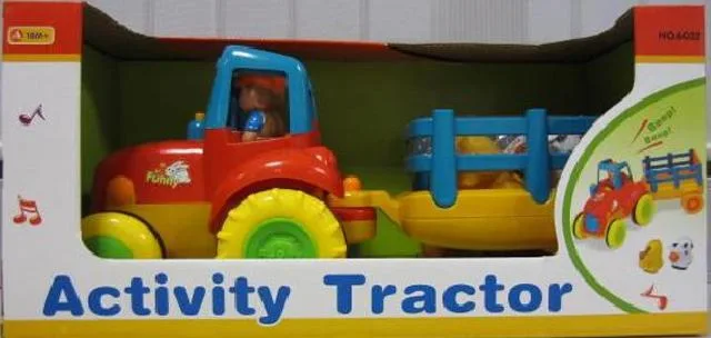Trattore musicale e di attività &amp; #13; &amp; #13; «Activity Tractor» (HAPPY FARM)