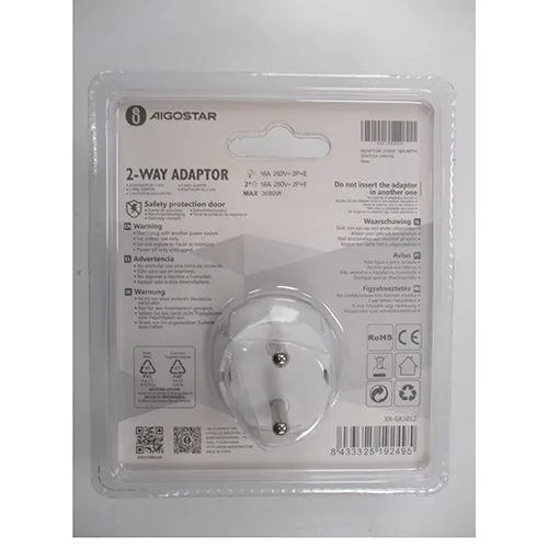 Adattatore «Adaptador de 2 vías» (AIGOSTAR)
