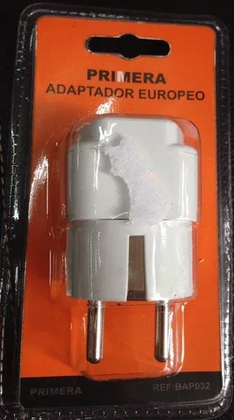 Adattatore della spina «Adaptador Europeo» (Primera)