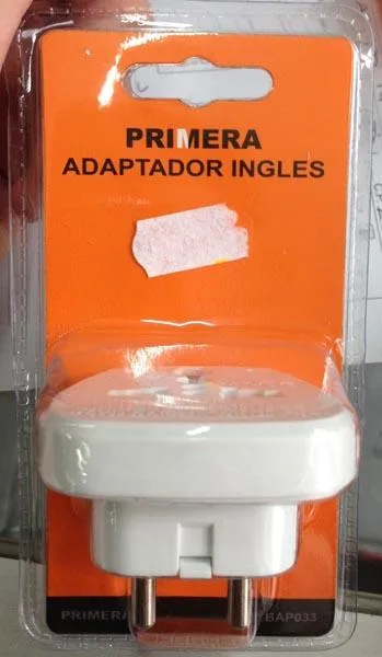 Adattatore per spina da viaggio «Adaptador Ingles» (Primera)