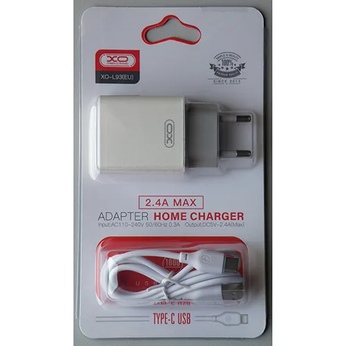 Caricabatterie USB «ADAPTER HOME CHARGER, QUICK CHARGER SUIT» (XO)