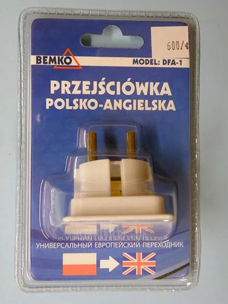 Adattatore di rete «ADAPTER PL - UK» (Bemko)