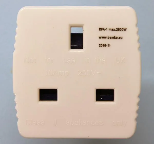 Adattatore di rete «ADAPTER PL - UK» — foto 2 dell'alert A11/0061/19